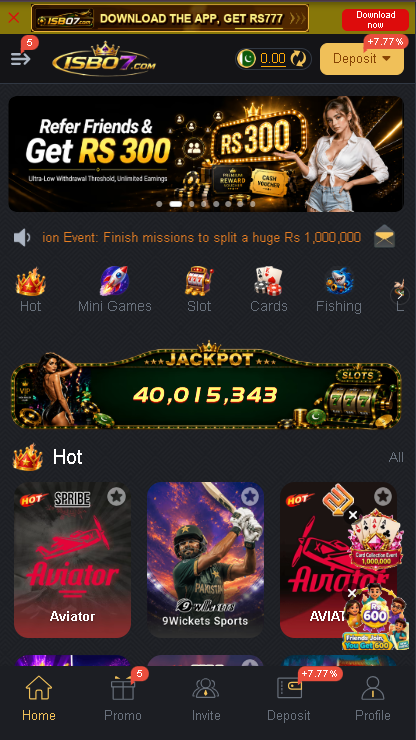 isb07 Game APK Download latest version for Android with EasyPaisa and JazzCash support in Pakistan