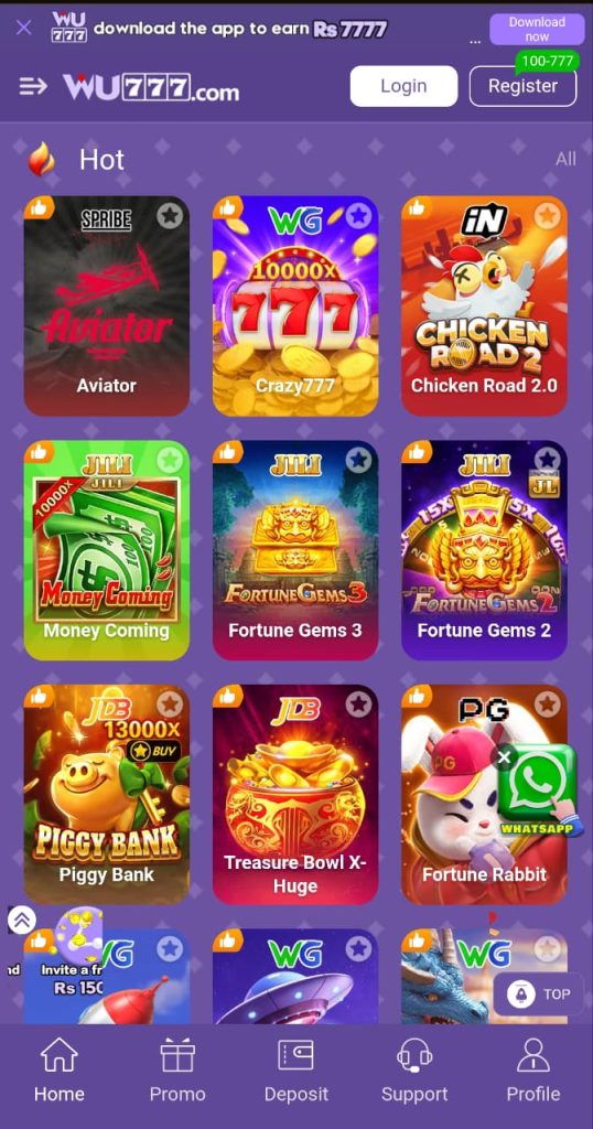 WU777 Game APK download v1.9.6 for Android 2026
