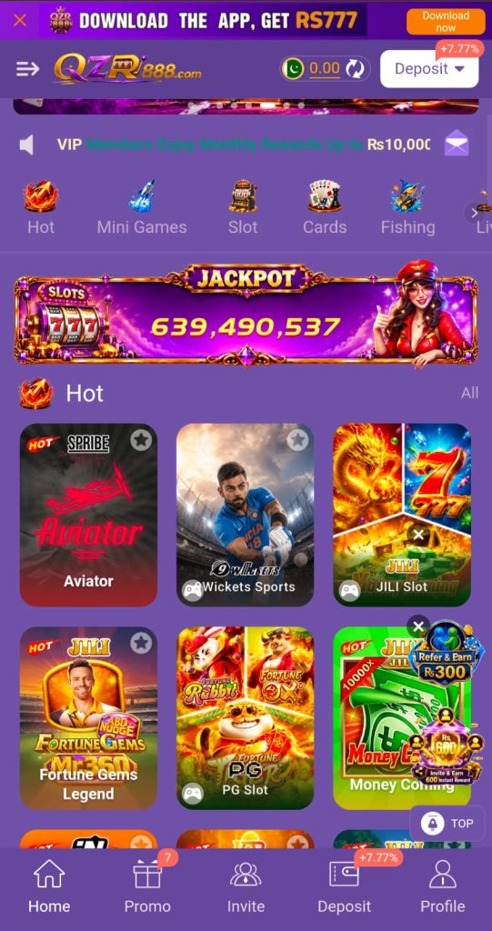 QZR888 Game APK